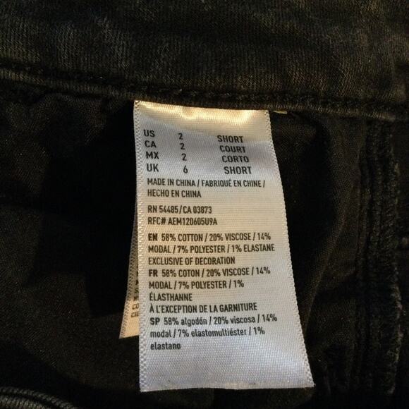 American Eagle Super High-Rise Jeggings 2 Short - Picture 4 of 5